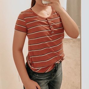 AE Ribbed Crew Neck T-Shirt